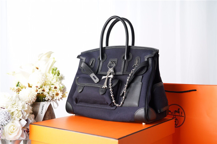 Hermes 에르메스 버킨 Cargo 35CM 정품원단사용 (100%수작업) H351099-4